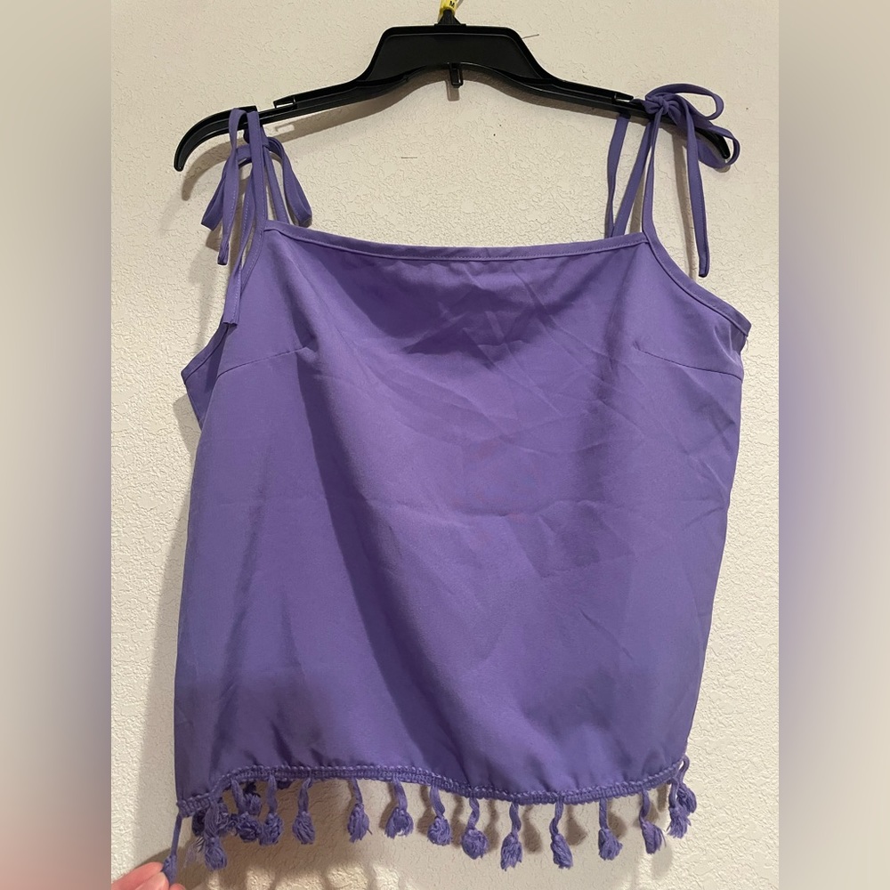 Purple blouse
